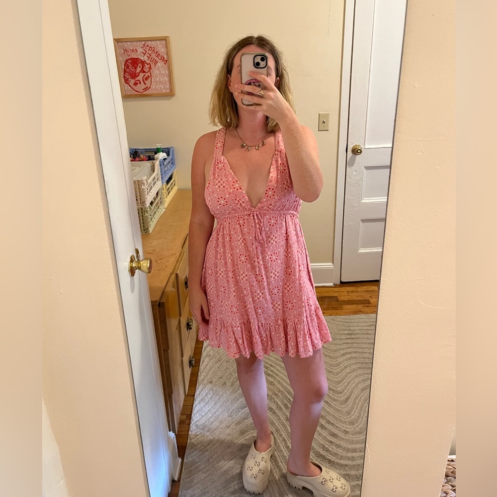 UO pink dress